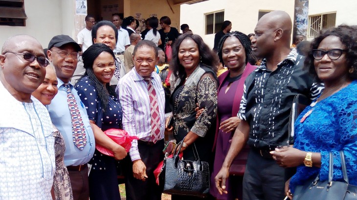 Dean and other members of the Departmental Team